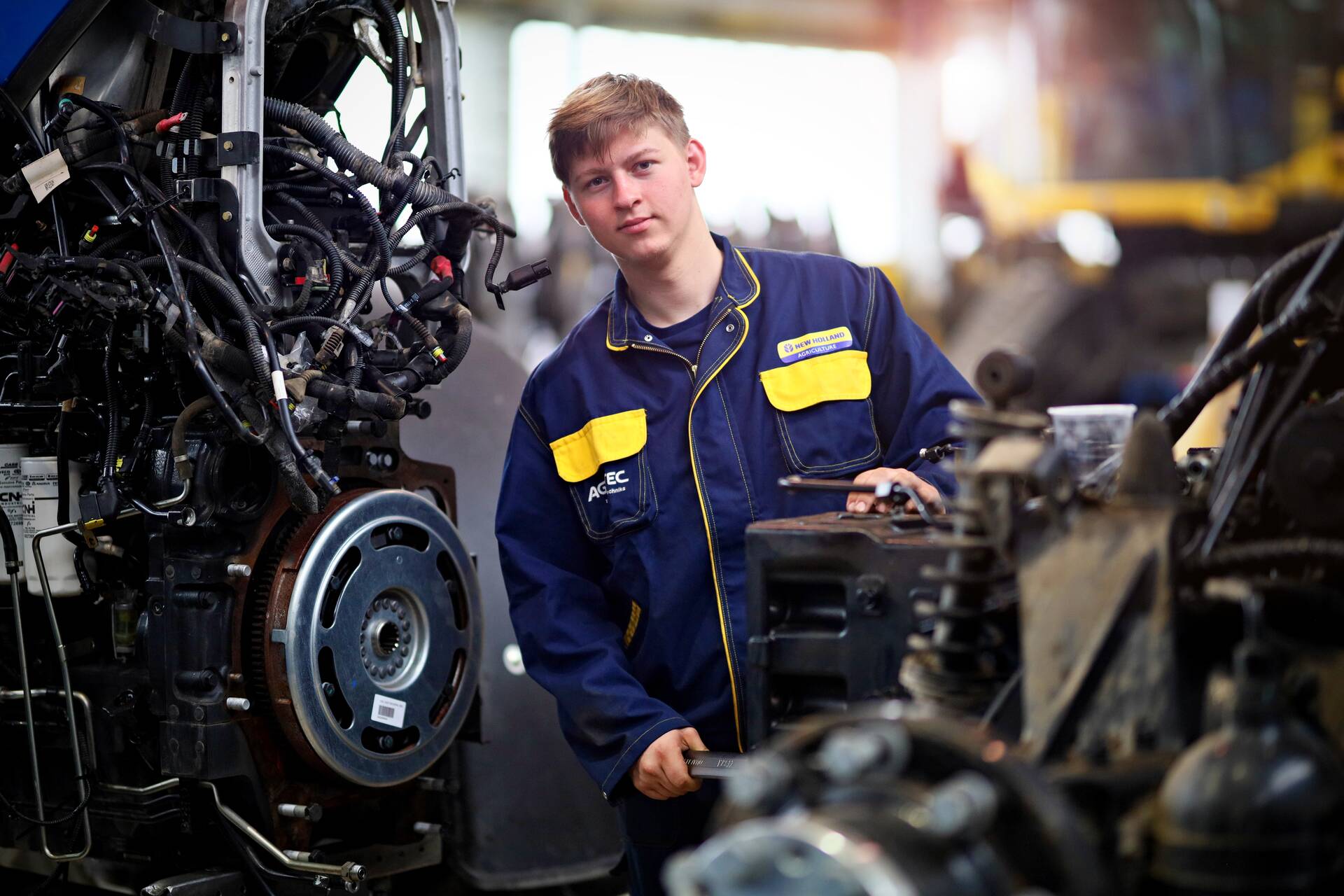 Mechanik poľnohospodárskej techniky NEW HOLLAND - Veľký Šariš